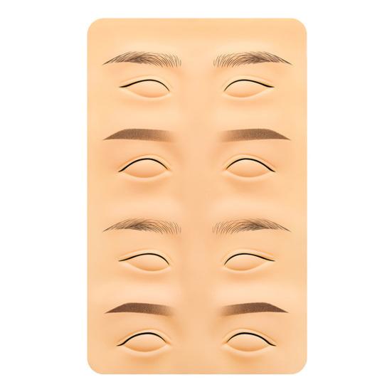 Тренировочный коврик для татуировок, мягкая практика, цвет кожи, практичная 3D-силиконовая полупостоянная подделка для начинающих