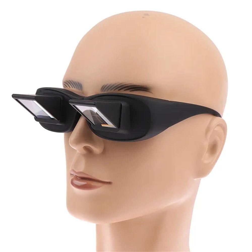 Prism Spectacles Horizontal Reading Glasses Refractive Sit View Glasses  On Bed