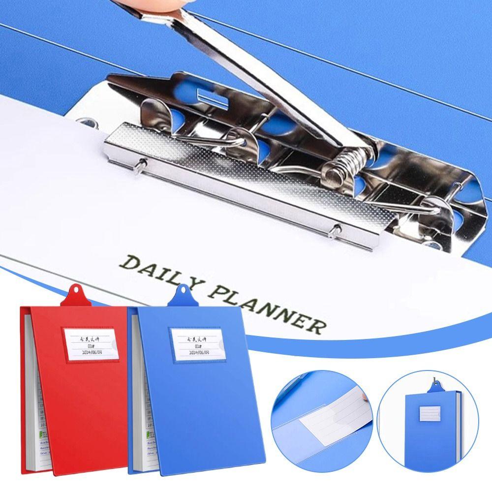 A4 Office Visitor Record Folder Reusable Test Paper Storage Folder New Folder