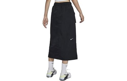 Nike Повседневные Длинные Юбки Женские Черные HJ1513-010