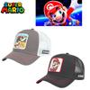 Летняя бейсболка дальнобойщика Марио, Мультяшная бейсболка Супер Марио для мужчин и женщин, Оптовая прямая трансляция