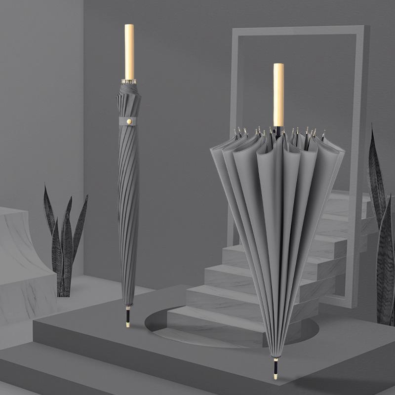 Модный зонт для женщин 16K с защитой от УФ-излучения и прозрачным куполом