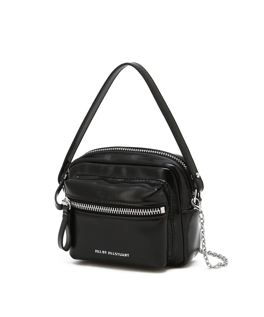 Jill By Jillstuart [Letti] Мини-сумка через плечо из эко-кожи на цепочке - 3 цвета