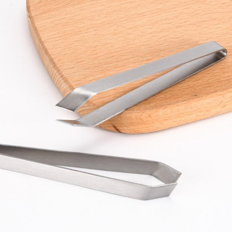 3 шт. Пинцеты для удаления рыбных костей из нержавеющей стали, плоские и скошенные пинцеты, плоскогубцы, удалитель