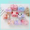 Cute Doll Bow Princess Decoration Children Plush Chain Shoulder Bag For Daily