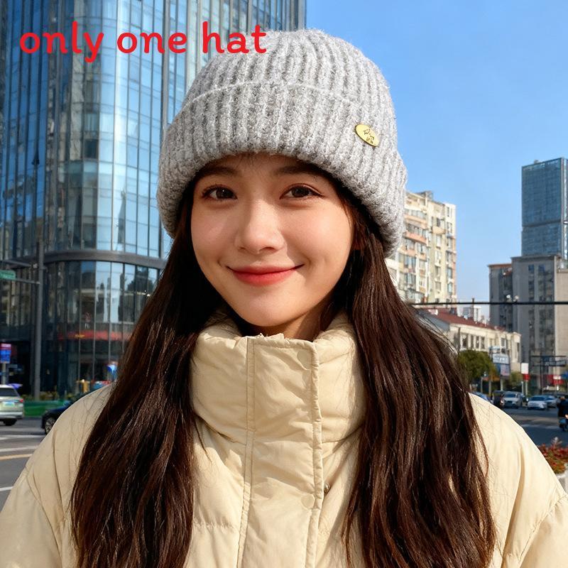 Acrylic Knit Beanie For Men Women Fall Winter Cozy Cold Weather Headwear