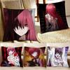 Классическая Аниме E-Elfen Lied Наволочка Квадратная Подушка Спальня Диван Отдых Комфортная Подушка Автомобиль Домашний Декор