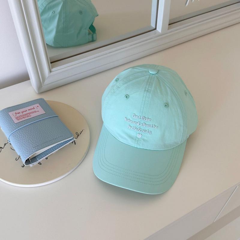English Love Spring And Summer Hat Baseball Cap Outdoor Sports Quick Drying Breathable Men'S And Women'S Fashion Cap