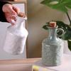 Керамическая бутылка для масла и уксуса с ручным зажимом, не капающая