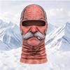 3D-печатная маска на все лицо для пожилых людей, зимняя, моющаяся, дышащая, с прорезями для глаз, ветрозащитная, головной убор для холодной погоды, для использования на улице