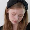 Isabel Ribbon Head Band - Black
