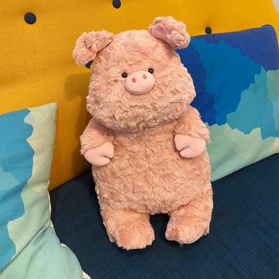 40 см милая мягкая кукла-компаньон, пушистая игрушка, супер мягкая мультяшная свинья, кукла, мягкий диван, пледы