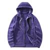 Zipper Couple Hoodie Fashion Casual  Sweater Pocket Versatile Outerwear Outdoor Casual Sweatshirt