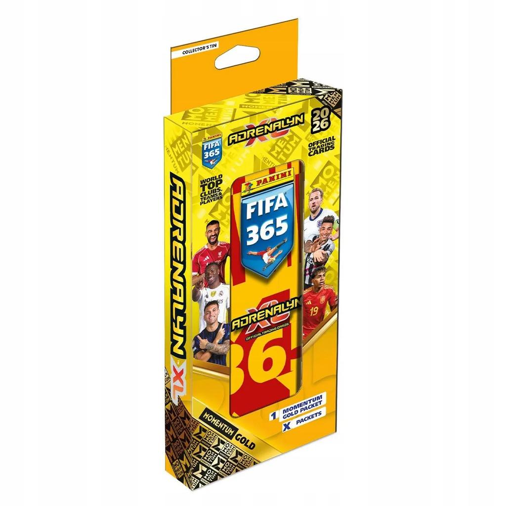 Panini fifa 365 2026 puszka kolekcjonera 2 pencil tin - piórnik momentum