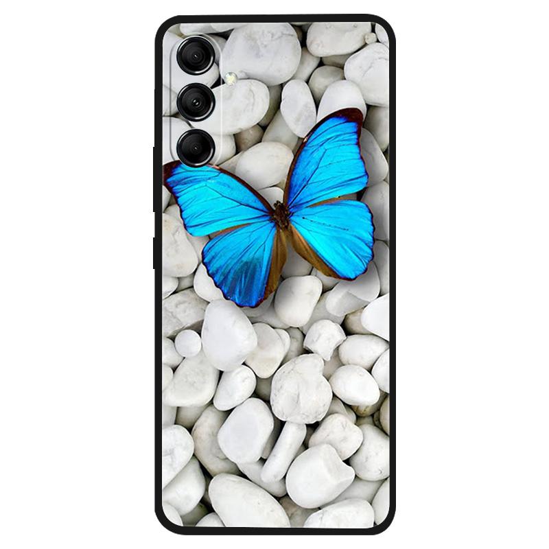 For Samsung A35 Case Silicone Luxury Space Soft Bumper for Samsung Galaxy A35 5G Phone Cover TPU Funda A 35 2024 Fashion Bag