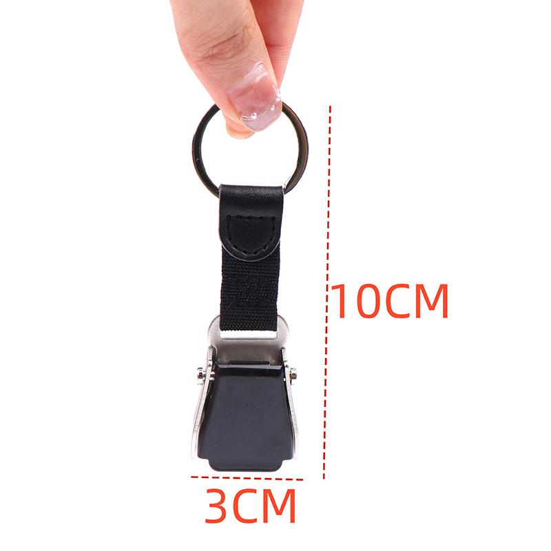 1Pc Mini Safety Seatbelt Plane Buckle Keychain Strap Key Chain For Flight Keyes Airplane Airline Small Aviation Gifts Seat Belt