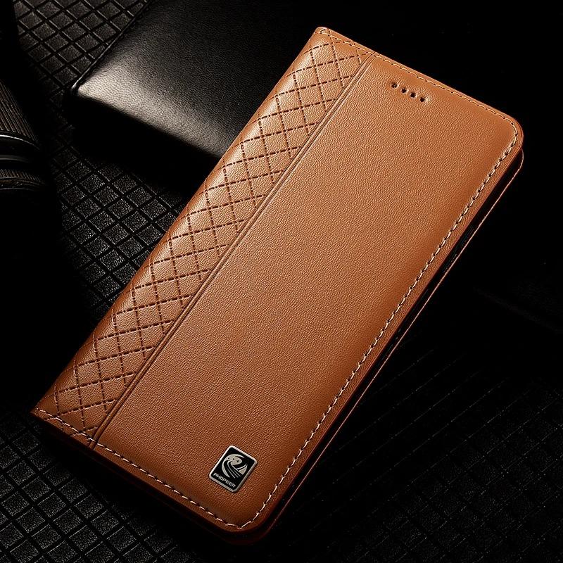 Nappa Genuine Leather Case for Tecno POVA 2 3 4 5 6 Pro Neo 2 3 Pro Phantom X2 Pro Magnetic Flip Cover Wallet Phone Cases
