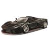 Bburago 1/24 Ferrari LaFerrari Aperta Black / Diecast Model Car Ready-to-Display 18-26022 BK