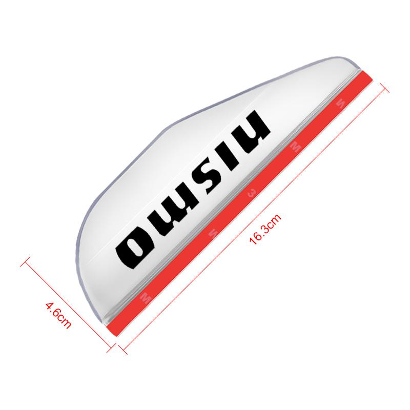 2 шт. Доска от дождя для бокового зеркала заднего вида автомобиля Наклейка-бровь Для Nismo Nissans Tiida Teana Skyline Juke X-trail Almera Qashqai Товары