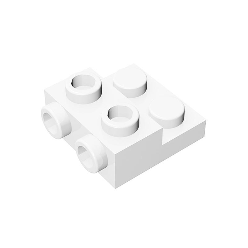 Нетоксичный Moc 10 шт. 99206 Модифицированный конструктор-пластина 2x2x2/3 с 2 шипами, развивающие игрушки-частицы, подарки на день рождения для детей