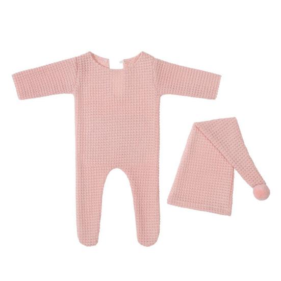 1 комплект вязаного крючком наряда с жаккардовым узором 4 цвета детский комбинезон для фотосъемки новорожденных реквизит для фотосалона