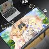 Нескользящий Большой Ковер для Игрового Стола E-sport Горячий Аниме Sword Art Online SAO Коврик для Мыши XXL Кавайная Девушка Асуна Юки Коврик для Клавиатуры Ноутбука