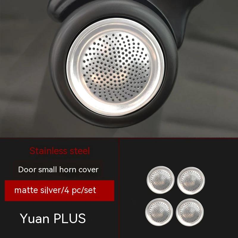 Horn Cover For BYD Atto 3 Yuan PLUS trument Panel Outlet Decoration Cover Automotive Supplies Stainless Steel Interior
