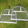 Sand Sieve Shovel 4mm/12mm Mesh Steel Farm Sieve Portable Sand Scoop Garden Harvest Sieve Strainer Tool for Soil Beach Picking Up Shells