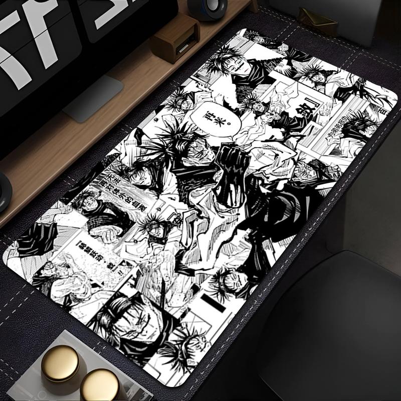 Коврик для мыши Геймеры Декор Игровой Коврик для стола Mousepad XXL Игровые аксессуары Varmilo Naruto Клавиатура Ковер Аниме Прочный