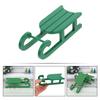 Wooden Sleigh Adornment Elegant Desktop Decor Christmas Holiday Tabletop Decoration Xmas Photo Prop Christmas Sleigh Decor