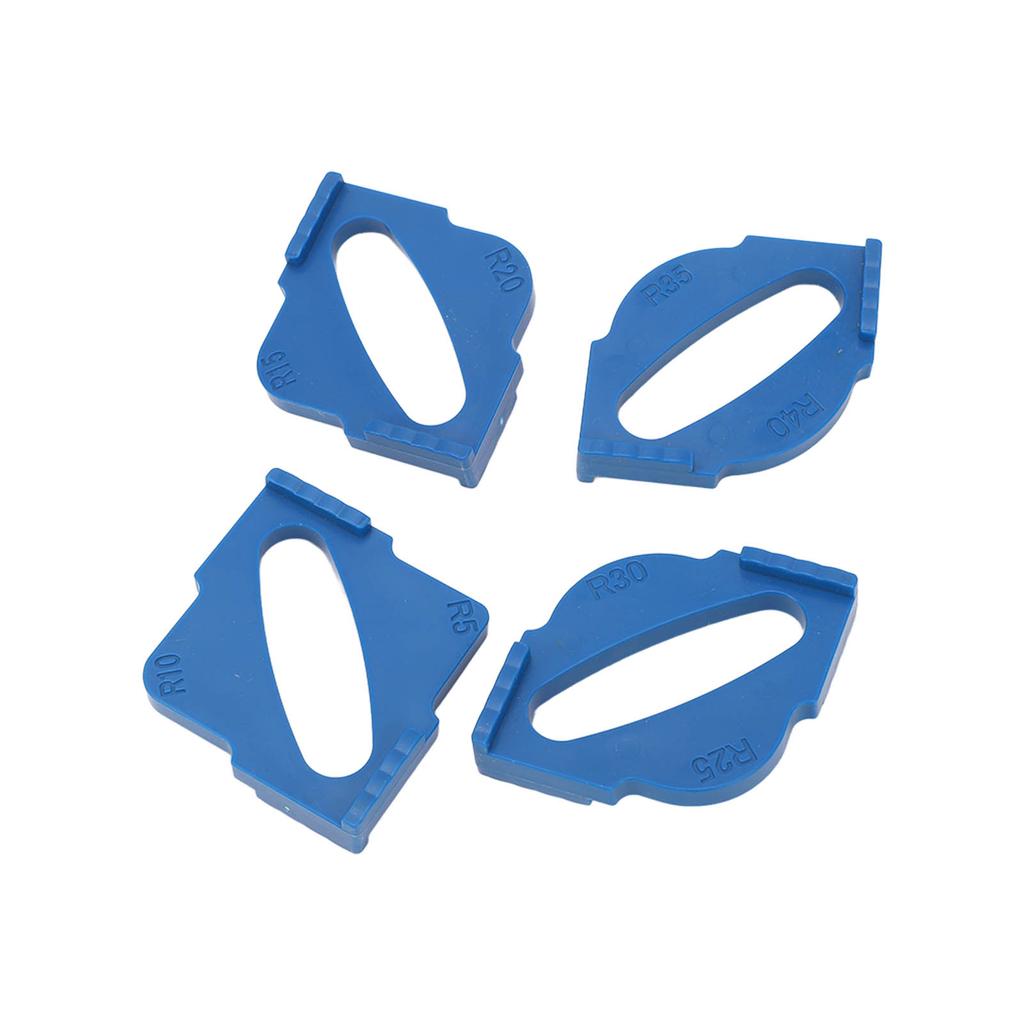 4 шт. Шаблон для фрезера для скругления углов R5 R10 R15 R20 R25 R30 R35 R40