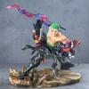 One Piece Король GK Ророноа Зоро Ручной Трансформируемый Модель Украшение Двухголовая Резьба Фигурка Действия Коллекционная Игрушка
