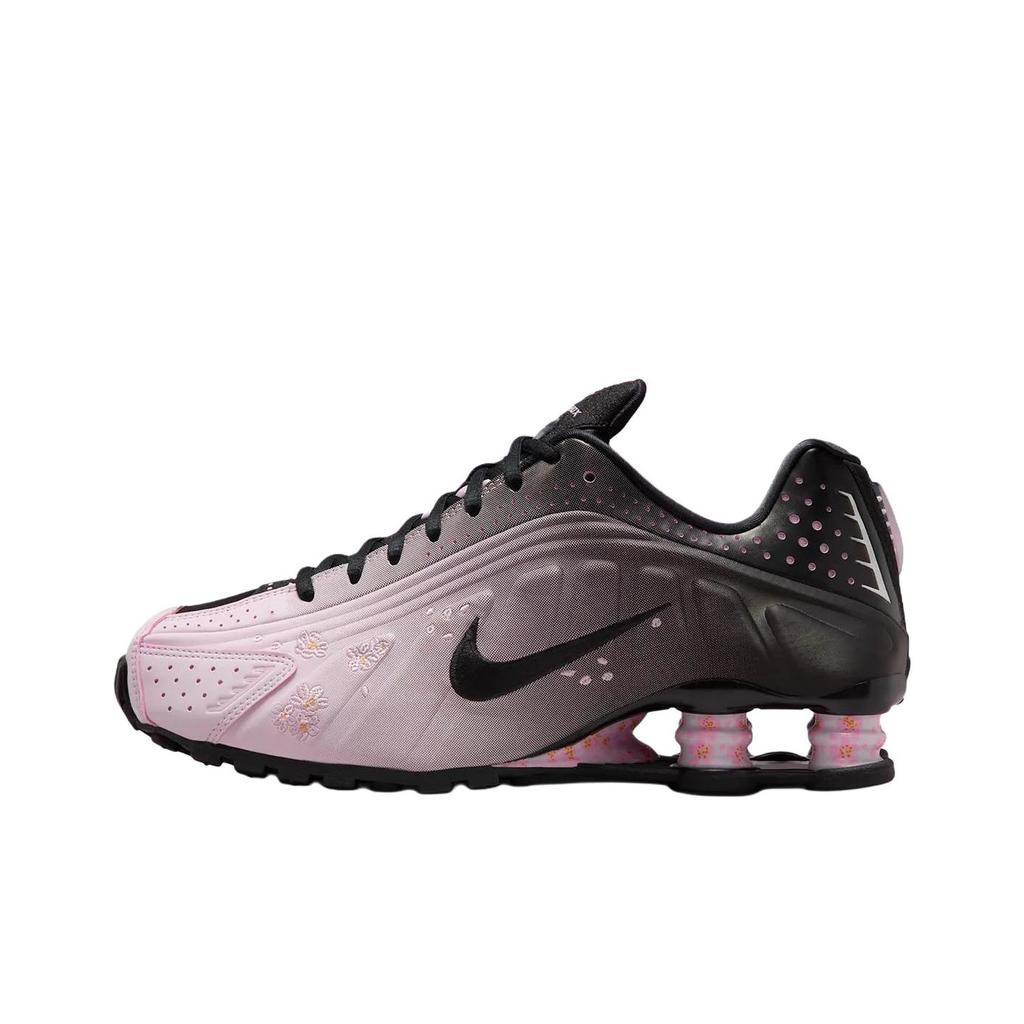 Nike Shox R4 Sakura женские кроссовки розовые королевские-розовые черные IB8872-600