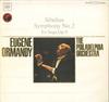 LP Record EUGENE ORMANDY, PHILADELPHIA ORCHES - Sibelius: Symphony No. 2, Symphonic OS816C CBS 1967 Japan Classical Used