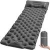 Воздушный коврик Rocacoco толщиной 10 см, Воздушный коврик, Кемпинговый коврик, Толстый, С ножным управлением, Для сна в машине, Легкий, Складной с подушкой, Соединяемый,