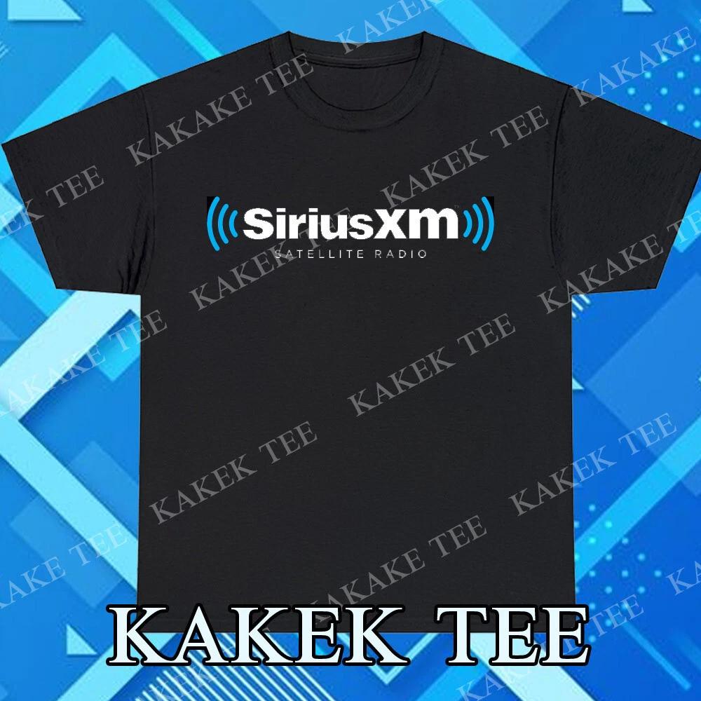 New SIRIUS XM Satellite Radio Logo T-Shirt Funny Size S to 5XL