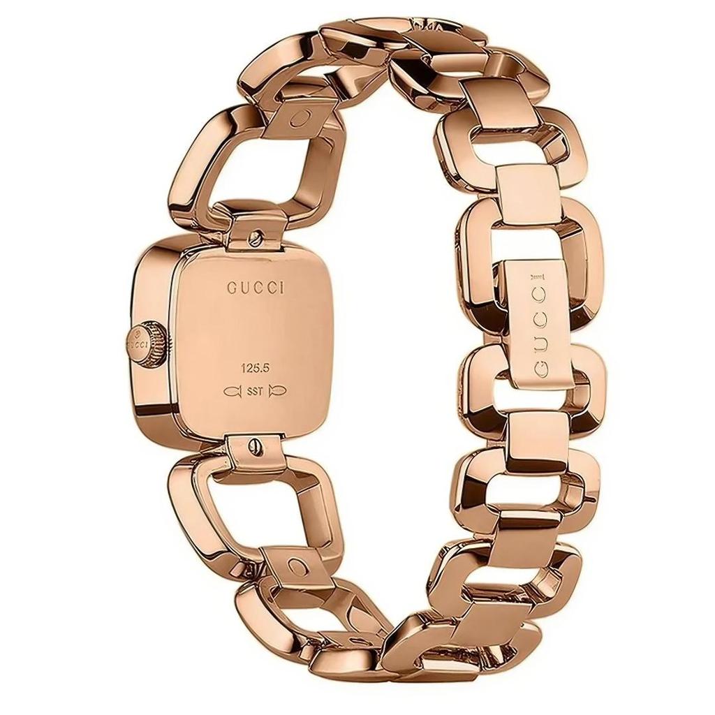 Gucci YA125512 G-Timeless Rose Gold Ladies Watch