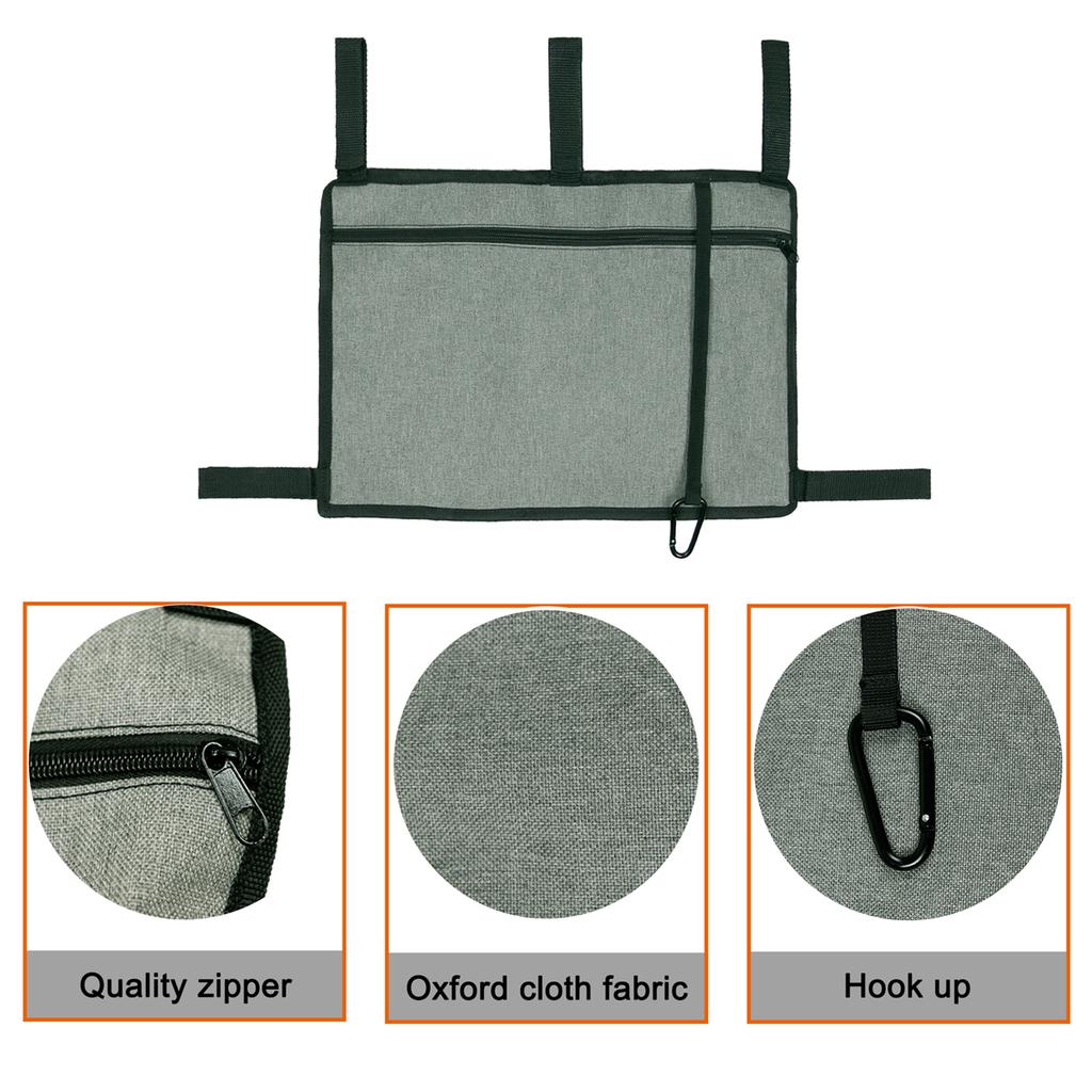 Walker Bag Walker Organizer Pouch Attachments Bags with Cup Holder Large Capacity Accessory Basket