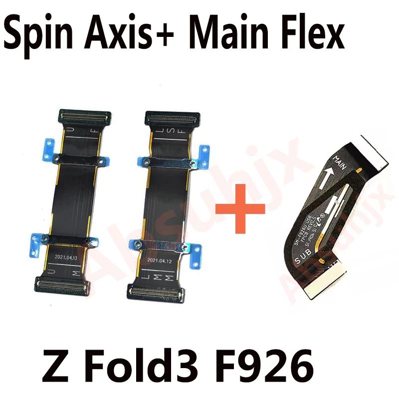 Шлейф разъема основного дисплея LCD с осью вращения Z Fold для Samsung Galaxy Z Fold2 3 4 5 6 F916 F926 F936 F946 F956U