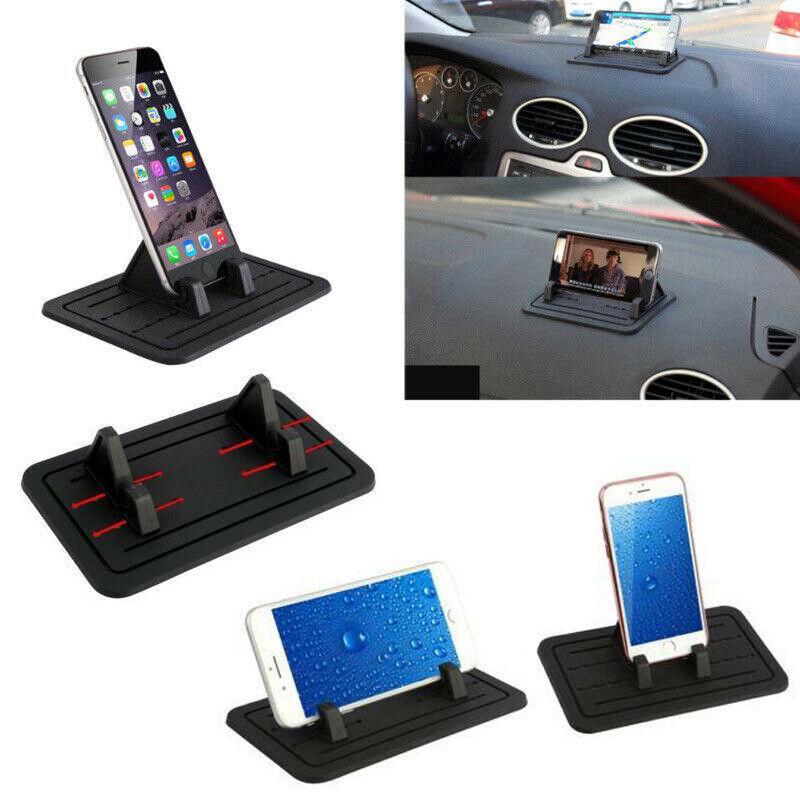 Силиконовый коврик, нескользящий коврик для приборной панели, автомобильный держатель, док-станция для телефона, универсальный