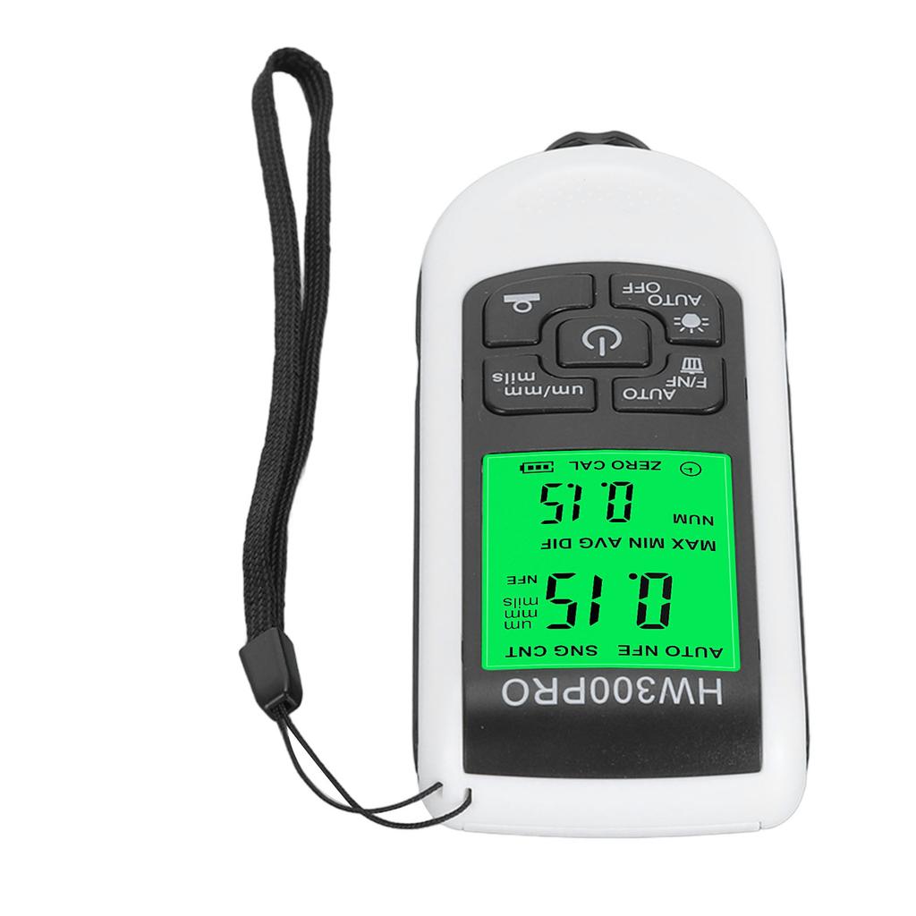 Digital Coating Thickness Gauge High Accuracy Anti Slip Paint Mil Thickness Meter Gauge for Car and