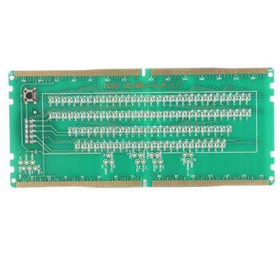 Тестер памяти DDR5 Настольный тестер памяти DDR5 Тестовая карта для обслуживания материнской платы со светоизлучающим индикатором