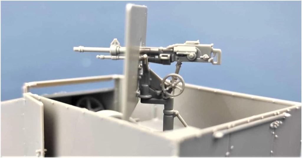 Copperstate Models 1/35 Французский бронеавтомобиль 1914 года Тип ED Пластиковая сборная модель COP35013 (Формованный цвет)