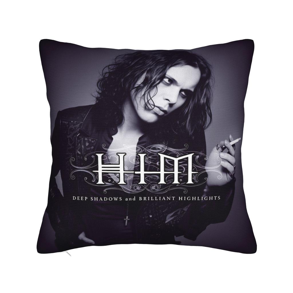 Rock H-HIM Группа V-Ville V-Valo Наволочка Уютная Наволочка Для Дивана Домашний Декор Kawaii Чехол На Подушку