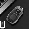 5 6 Buttons Car Key Zinc Alloy Silicone Case Cover for Toyota Hybrid Vehicles Alphard UHJBD5 Vellfire PREVIA Voxy Sienna 2021 2022