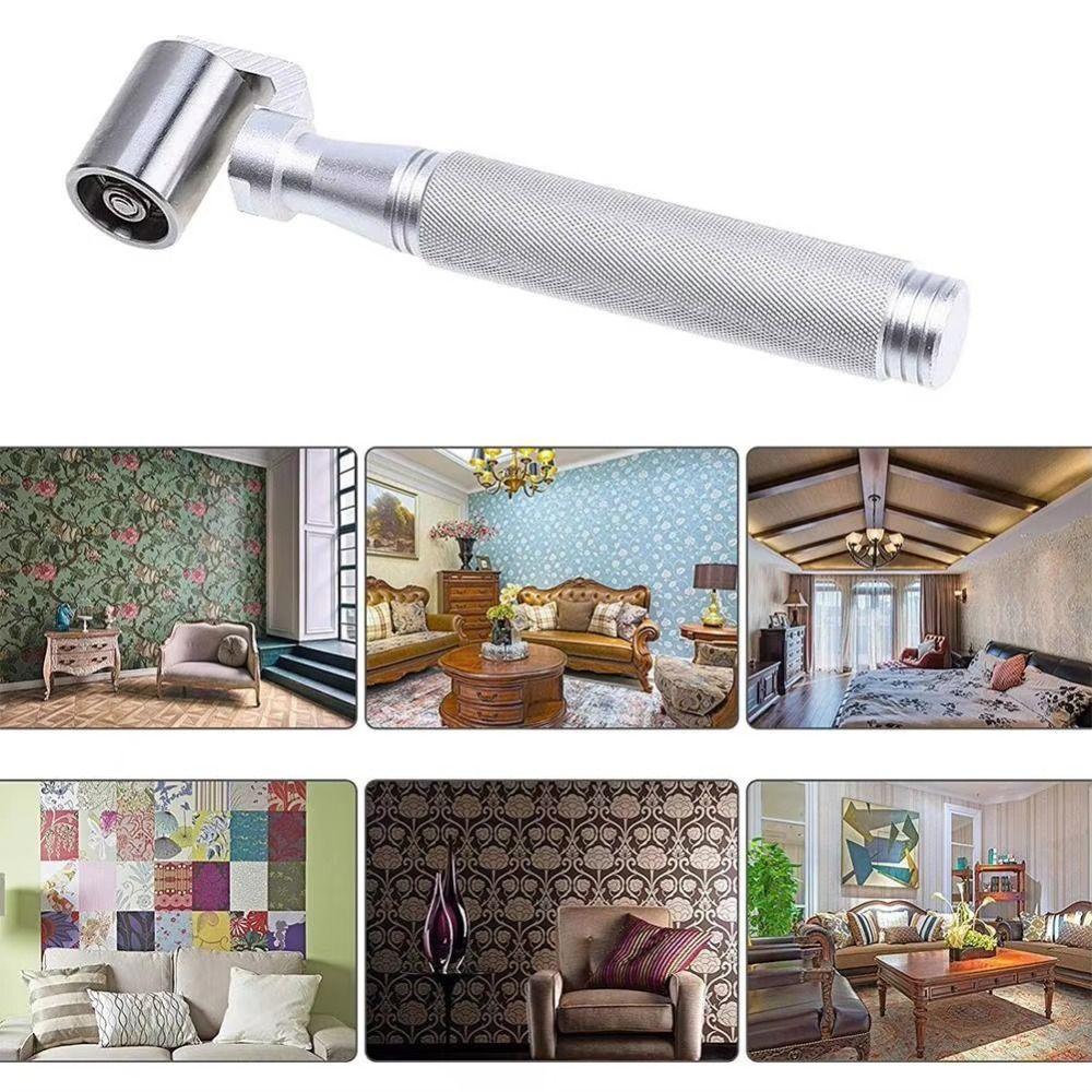 Flat Seam Flat Pressure Roller Aluminum Zinc Zinc Alloy Handle Hand Wheel Rollers Wallpaper Gaps