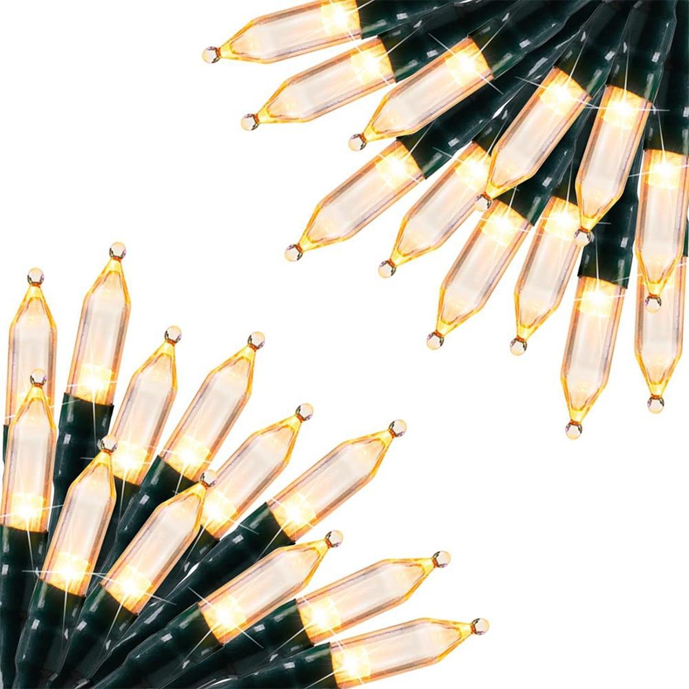 Разноцветные сказочные рождественские гирлянды на елку Водонепроницаемые Зеленый провод Светодиодная гирлянда на батарейках Гирлянда для свадьбы и вечеринки