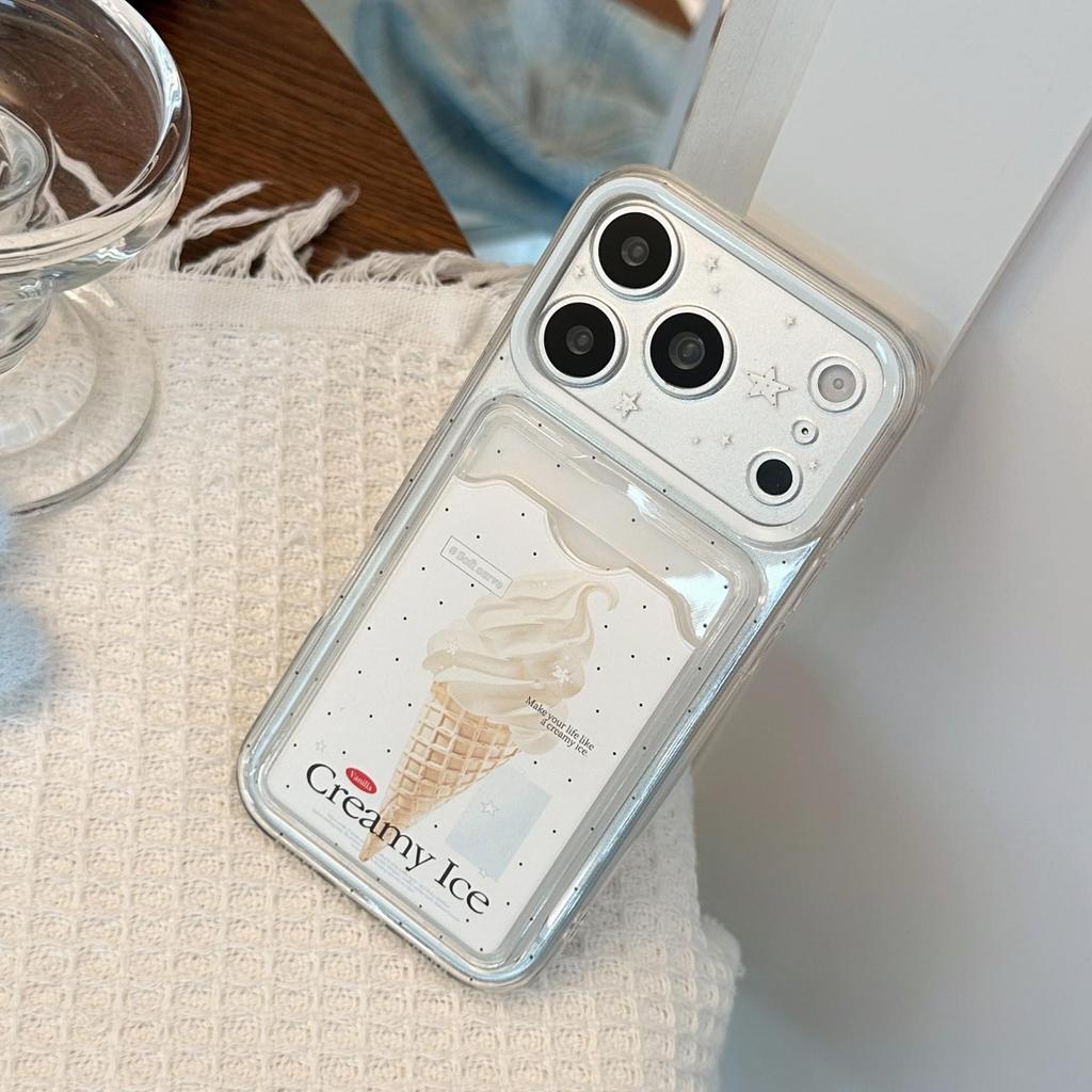 Креативная подставка для телефона в виде мороженого для iPhone 16, iPhone 17 и iPhone 17 Pro Max