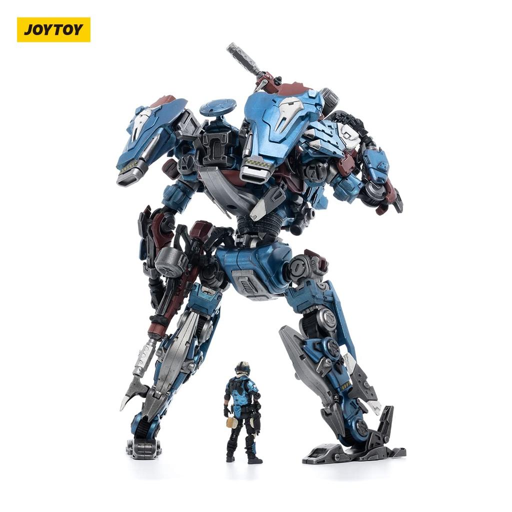 JOYTOY Dark Source Combination Strategy Mecha Blue Paint Scale PVC ABS Painted Movable Figure "Goku 01" Ver. 1/25 &