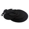 Cymbal Drum Mute Pads Drum Mute Pad Mat Drum Head Pad & Sound Off Blocks Belt Mat with 4 Binder
